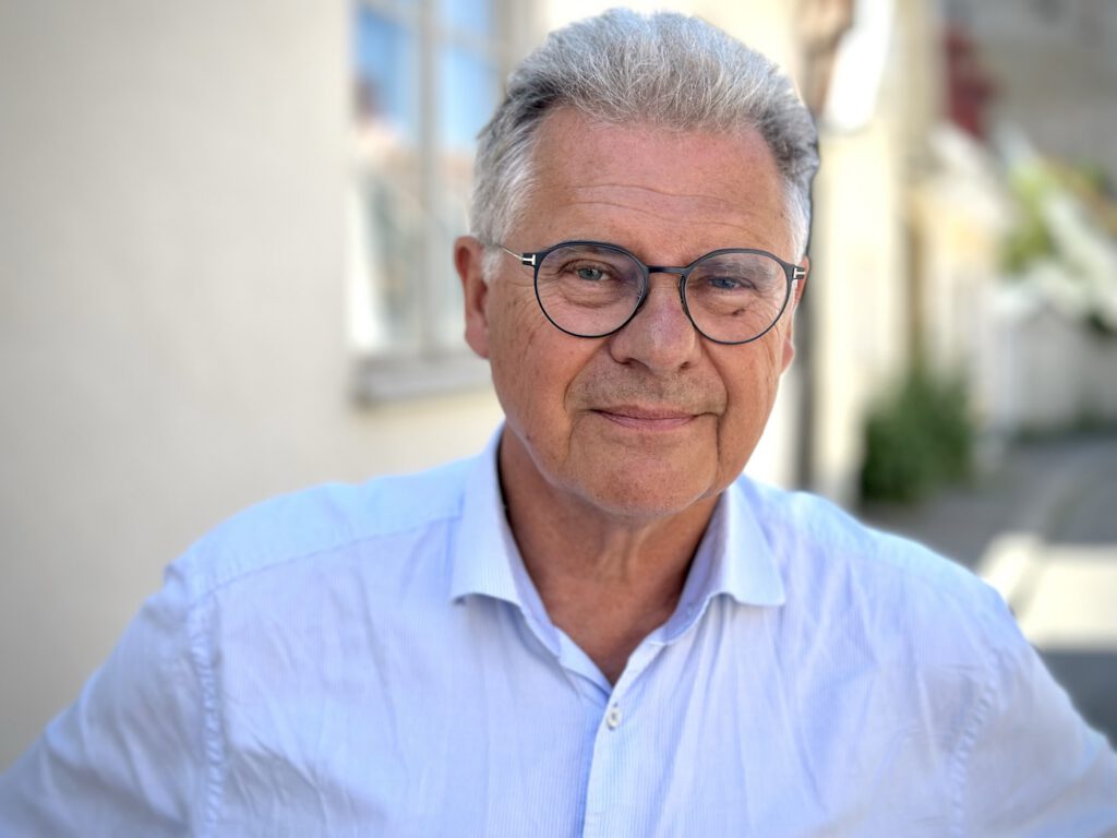 Porträtt på Klas Eklund